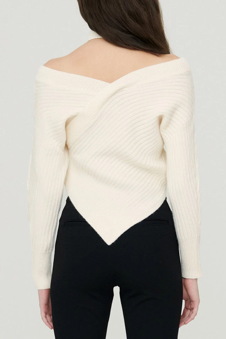 STORETS Sia Neck Warmer And Sweater Set CLOTHING