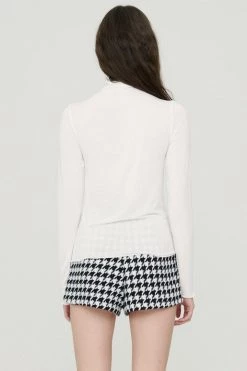 STORETS Ivy High Neck Sheer Top CLOTHING