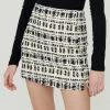 STORETS CLOTHING Georgina Tweed H-line Skirt