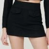 STORETS Jade Bouclé Mini Skirt CLOTHING