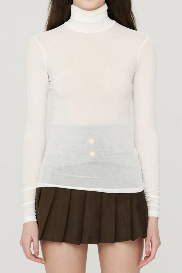 STORETS CLOTHING Charlotte Lightweight High Neck Top