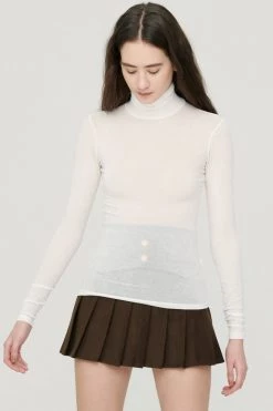 STORETS CLOTHING Charlotte Lightweight High Neck Top