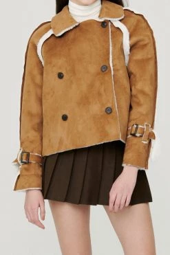 STORETS Sybil Shearling Oversize Jacket CLOTHING