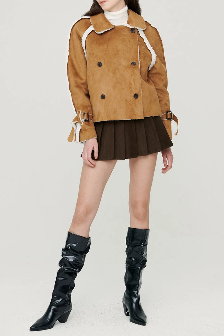 STORETS Sybil Shearling Oversize Jacket CLOTHING