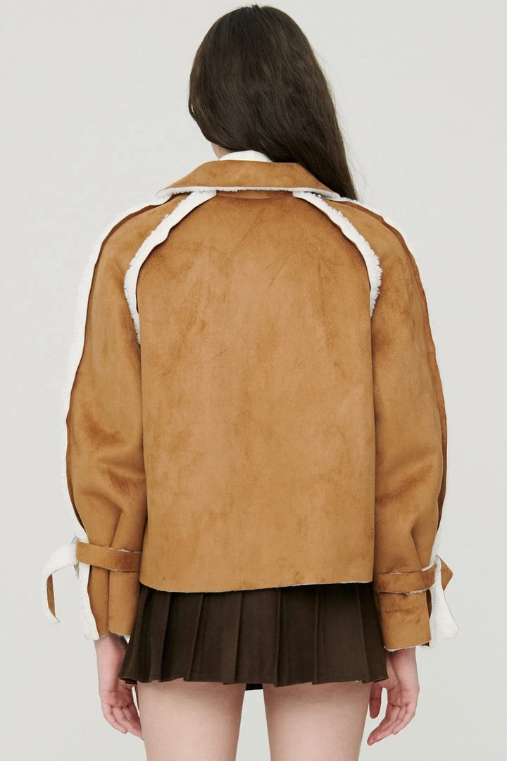 STORETS Sybil Shearling Oversize Jacket CLOTHING