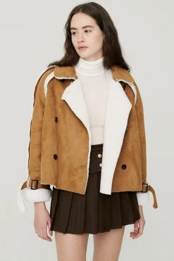 STORETS Sybil Shearling Oversize Jacket CLOTHING