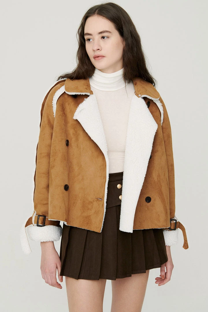 STORETS Sybil Shearling Oversize Jacket CLOTHING