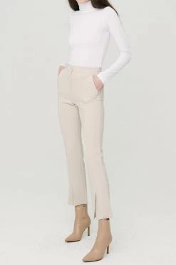 STORETS Emily Front Slit Pants