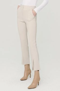 STORETS Emily Front Slit Pants