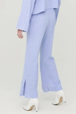 STORETS CLOTHING Janet Slit Relaxed Fit Pants