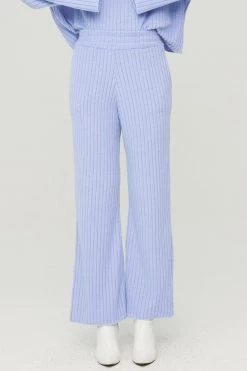 STORETS CLOTHING Janet Slit Relaxed Fit Pants