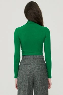 STORETS Ora Cut-Out Turtle Neck Top