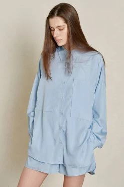 STORETS Sustainable TOPS Oversized Bamboo Shirt