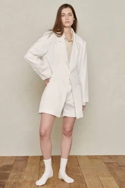 STORETS Sustainable Recycled Poly Cut-Out Blazer