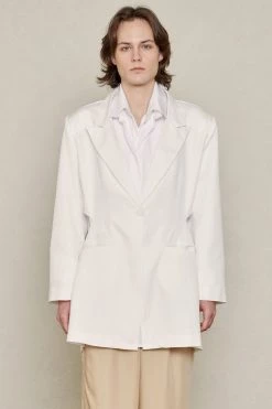 STORETS Sustainable Recycled Poly Cut-Out Blazer