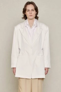 STORETS Sustainable Recycled Poly Cut-Out Blazer