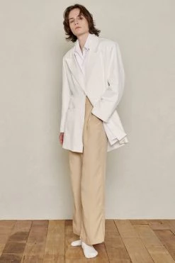 STORETS Sustainable Recycled Poly Cut-Out Blazer