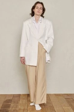 STORETS Sustainable Recycled Poly Cut-Out Blazer