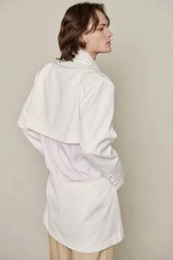 STORETS Sustainable Recycled Poly Cut-Out Blazer