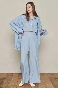 STORETS Sustainable BOTTOMS Relaxed Fit Bamboo Pants