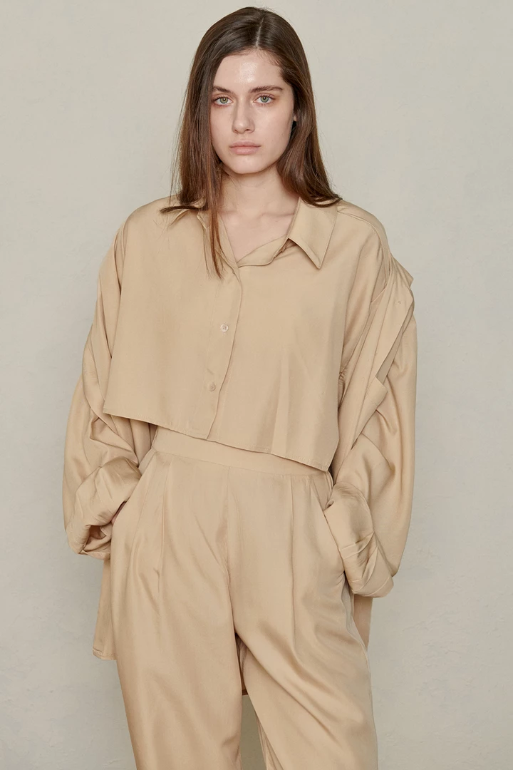 STORETS Sustainable TOPS Multi-Way Layered Bamboo Shirt