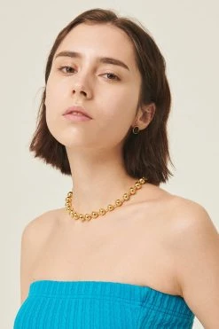 STORETS Lorena Bold Ball Chain Necklace