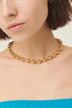 STORETS Lorena Bold Ball Chain Necklace