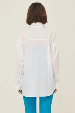 STORETS CLOTHING Sophia Relaxed Fit Cotton Shirt