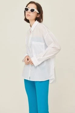 STORETS CLOTHING Sophia Relaxed Fit Cotton Shirt