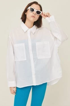 STORETS Sophia Relaxed Fit Cotton Shirt