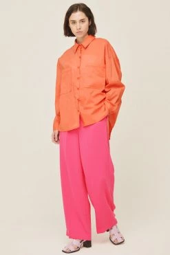 STORETS CLOTHING Sophia Relaxed Fit Cotton Shirt