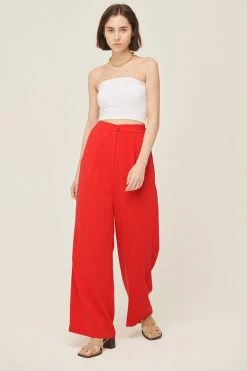 STORETS Jania High Wide Leg Pants CLOTHING