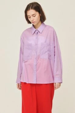 STORETS Sophia Relaxed Fit Cotton Shirt