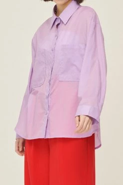 STORETS Sophia Relaxed Fit Cotton Shirt