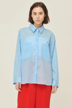 STORETS CLOTHING Sophia Relaxed Fit Cotton Shirt