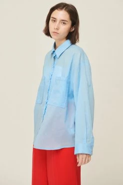 STORETS CLOTHING Sophia Relaxed Fit Cotton Shirt
