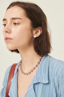 STORETS Lorena Bold Ball Chain Necklace