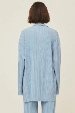 STORETS WHAT'S NEW Maria Oversized Plisse Shirt