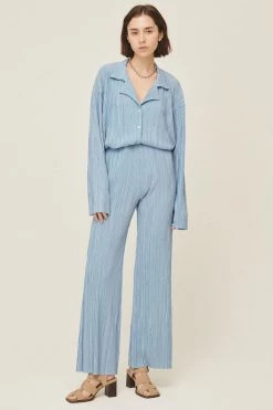 STORETS BEST-SELLERS Maria Flared Leg Plisse Pants