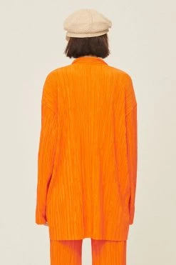 STORETS Maria Oversized Plisse Shirt WHAT'S NEW