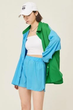 STORETS Bria Lounge Shirt And Shorts Set