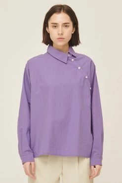STORETS CLOTHING Rafaela Asymmetric Buttoned Shirt
