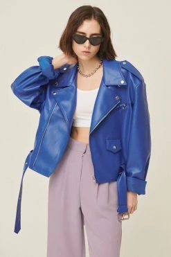 STORETS Emma Pleather Rider Jacket BEST-SELLERS