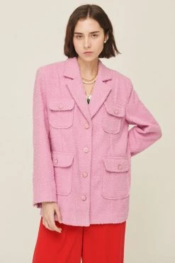 STORETS SALE Anna Pocket Tweed Coat