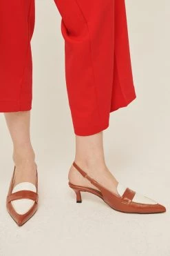 STORETS Ela Pointed Slingback Pumps