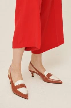 STORETS Ela Pointed Slingback Pumps