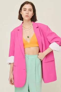 Storets Mar Vivid Boyfriend Blazer