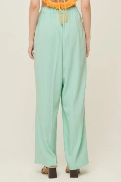 STORETS Jania High Wide Leg Pants CLOTHING