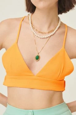 STORETS ACCESSORIES Aerin Pearl Chain Layered Necklace