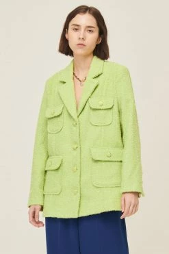 STORETS SALE Anna Pocket Tweed Coat
